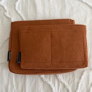 Divitize Brown Felt Bag Organizers for Evelyne PM